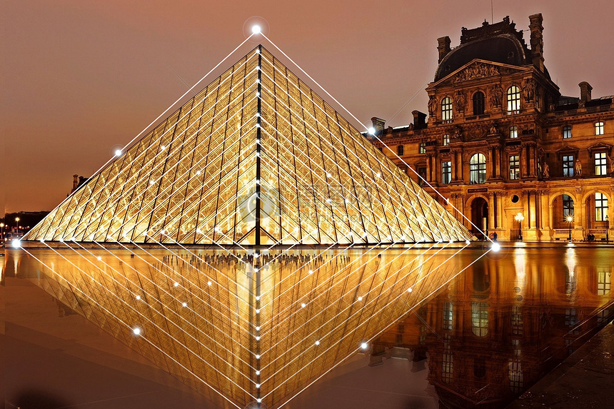 科技城市菱形建筑 現(xiàn)代都市的天際線(xiàn)藝術(shù)